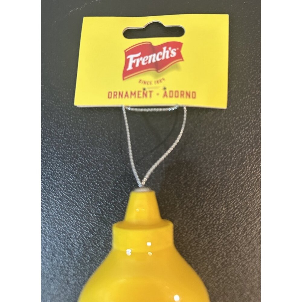 NWT French’s Classic Yellow Mustard Ornament Collectible LIMITED EDITION - Picture 2 of 8
